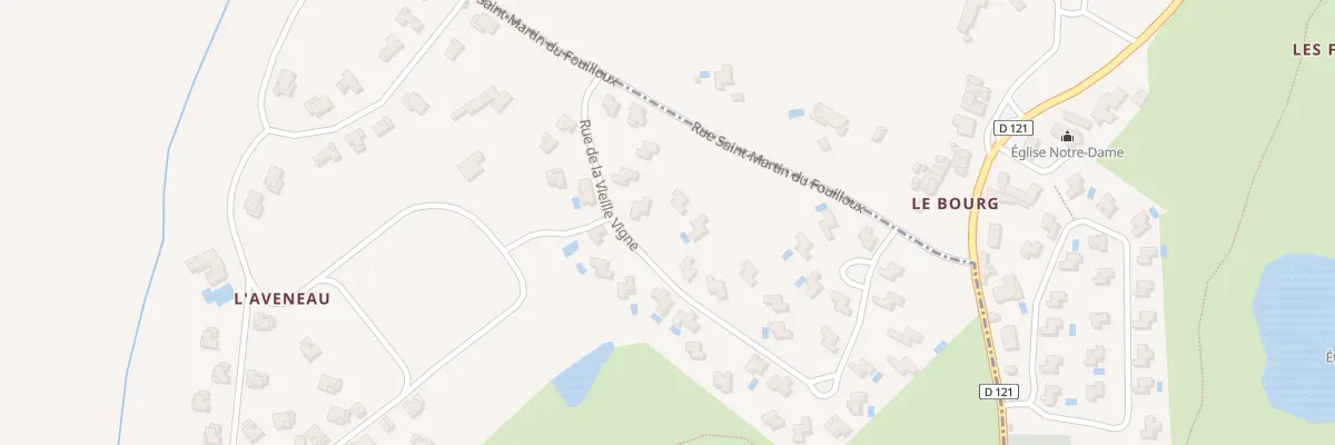 Plan du 22 Rue de la Vieille Vigne à Vasles