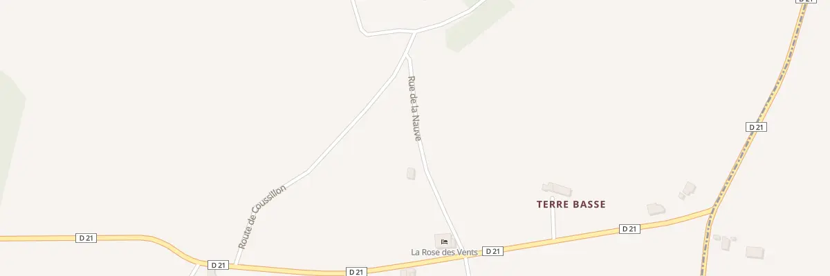 Plan du 1A Terre Basse à Puisseguin