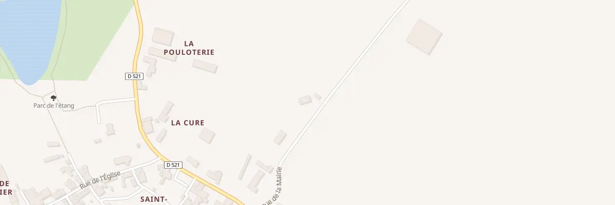 Plan du 7 Rue de la Mairie à Saint-Germier