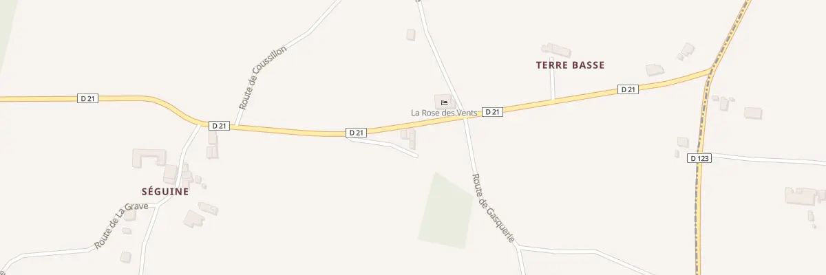 Plan du 6B Terre Basse à Puisseguin