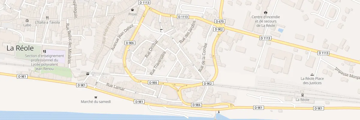 Plan du 21 Rue du Nord à La Réole