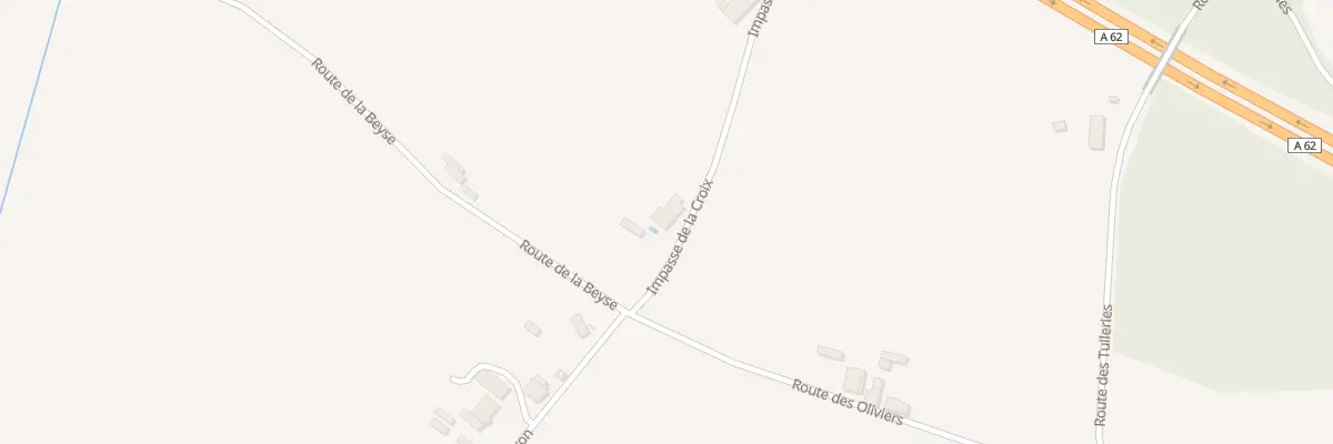 Plan du 176A La Beyse de Bas à Aillas
