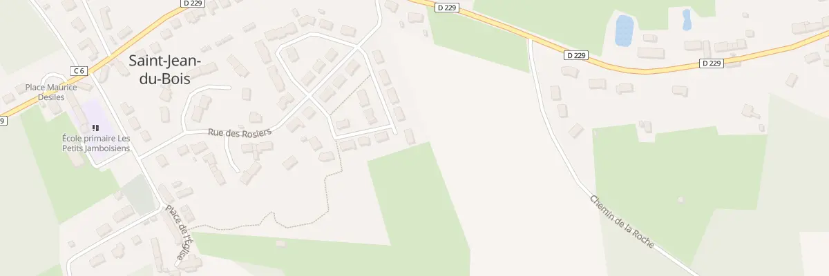 Plan du 10 Rue des Camélias à Saint-Jean-du-Bois