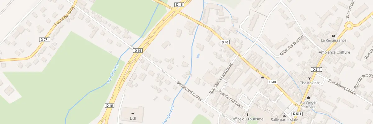Plan du 17B Bd Collas à Saint-Pierre-en-Auge