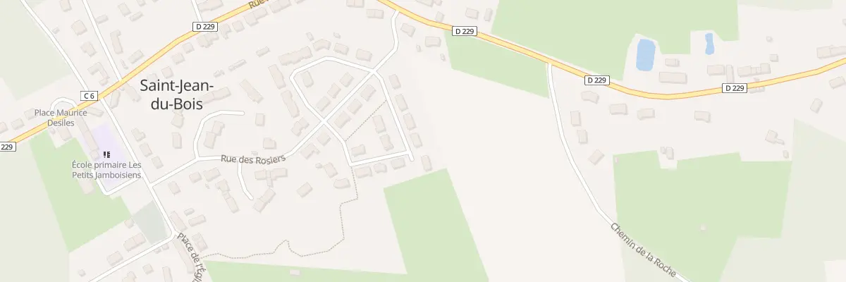 Plan du 8 Rue des Camélias à Saint-Jean-du-Bois