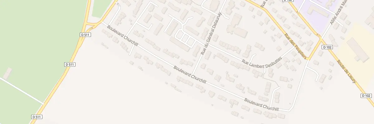 Plan du 29 Bd Churchill à Saint-Pierre-en-Auge