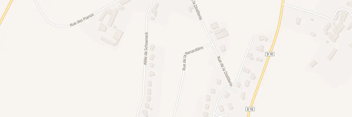 Plan du 2 Rue de la Renardière à Val des Vignes