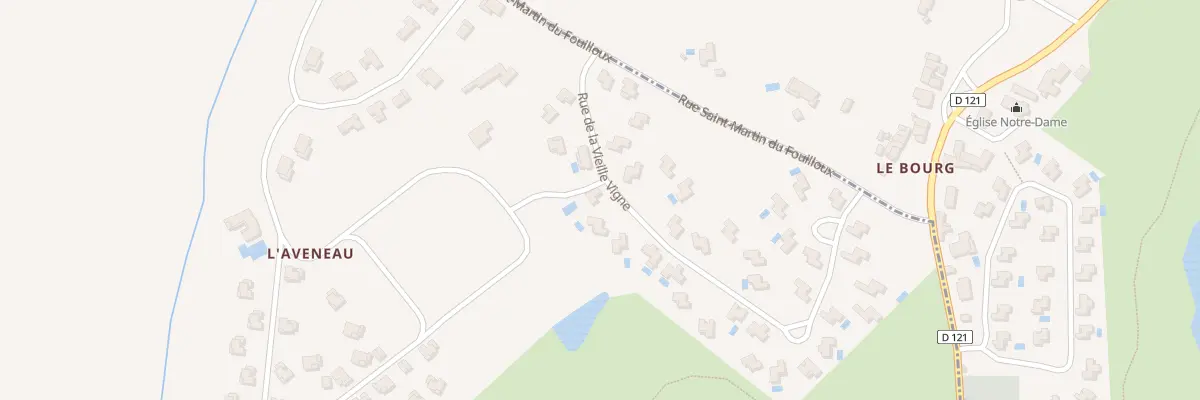 Plan du 28 Rue de la Vieille Vigne à Vasles