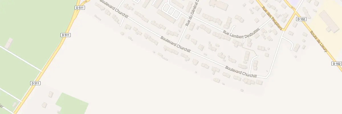 Plan du 42 Bd Churchill à Saint-Pierre-en-Auge