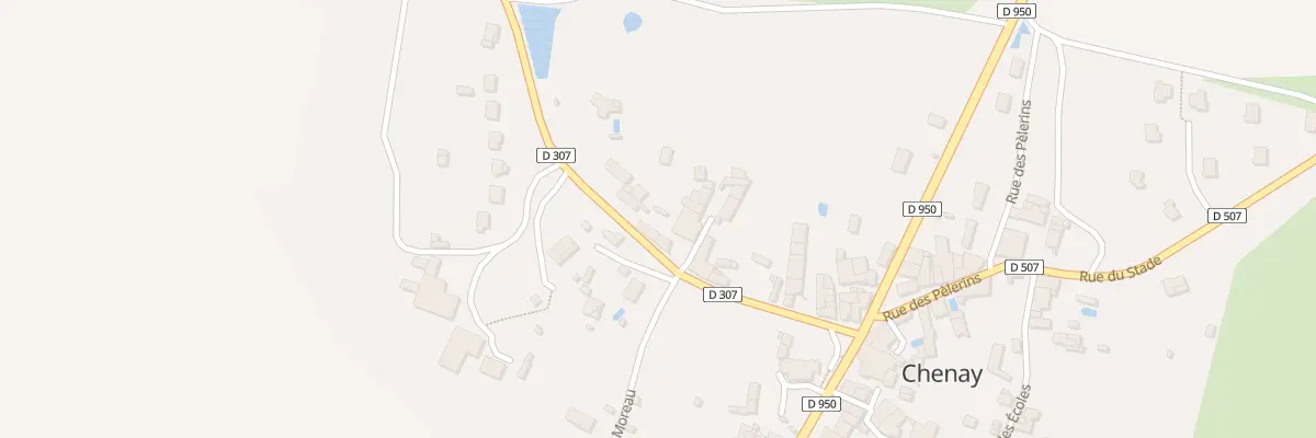 Plan du 16A Rue de la Mare à Chenay