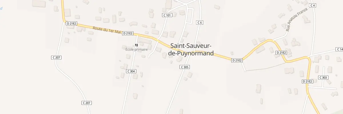 Plan du 20 Rte du 1er Mai à Saint-Sauveur-de-Puynormand