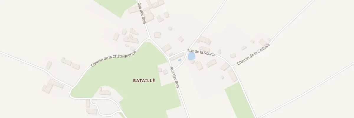 Plan du 1 Rue de la Source Bataille à Alloinay