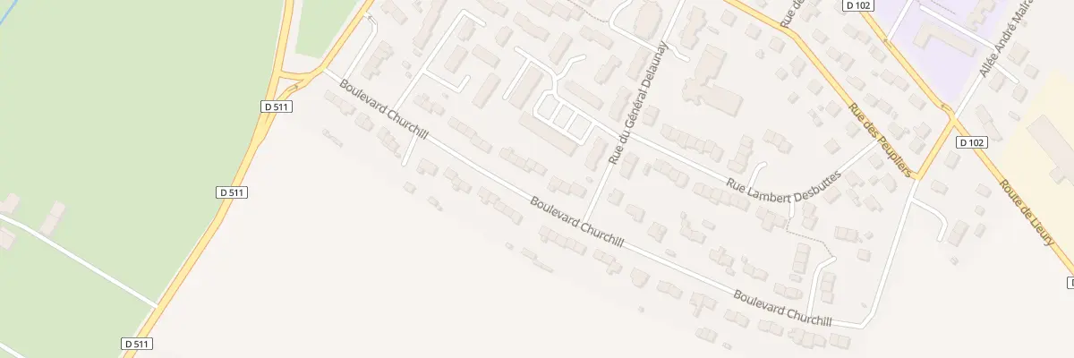 Plan du 25 Bd Churchill à Saint-Pierre-en-Auge