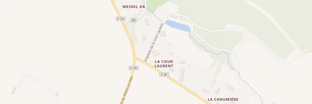 Plan du 5046 La Cour Laurent à Angerville