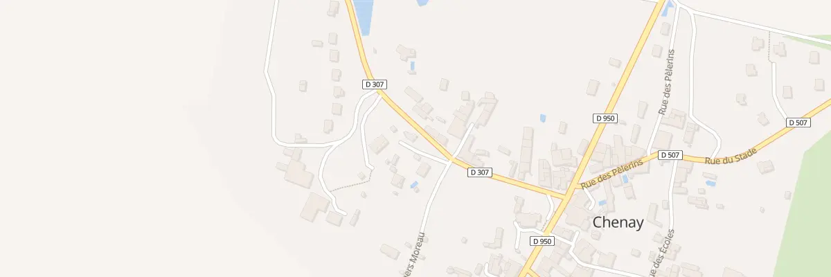 Plan du 1 Rue de la Mare à Chenay