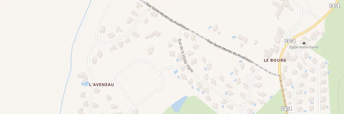 Plan du 34 Rue de la Vieille Vigne à Vasles