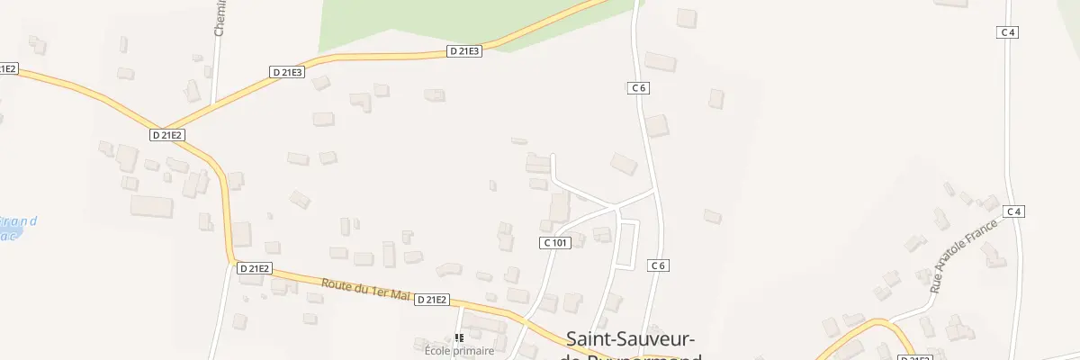 Plan du 3 Rue Louise Michel à Saint-Sauveur-de-Puynormand