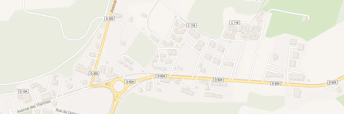 Plan du 5424 Av Henri IV à Cazaubon
