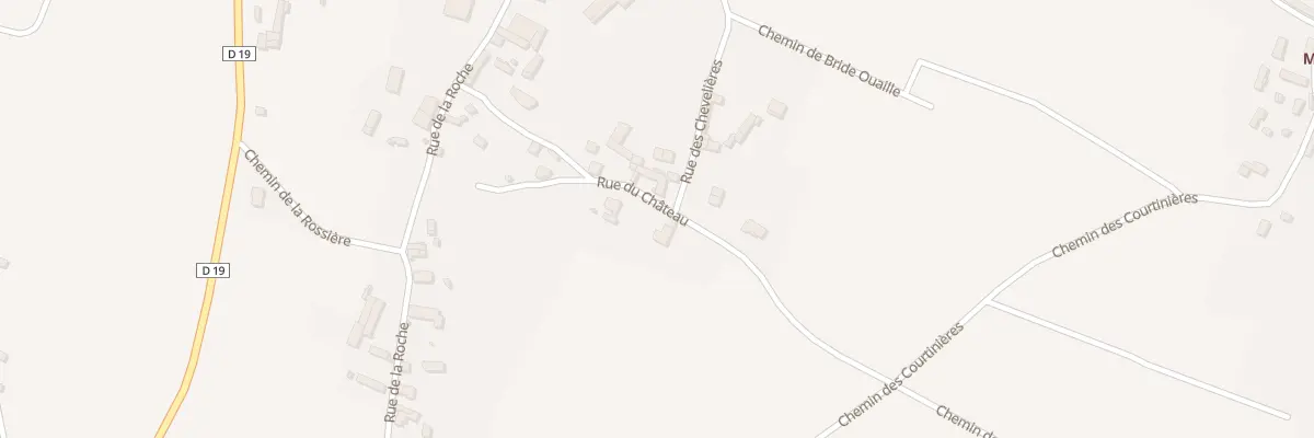 Plan du 12 Rue du Château à Saint-Léger-de-Montbrillais