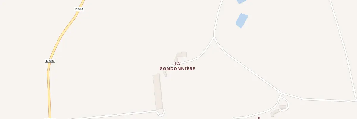 Plan du 358 La Gondonnière à Saint-Denis-sur-Sarthon