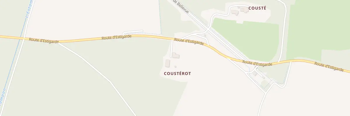 Plan du 5001F Cousterot à Herré