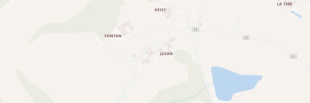 Plan du 681 Che de Juzan à Sainte-Christie-d’Armagnac