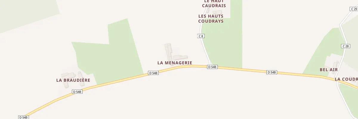 Plan du 5131 La Menagerie à Courcelles-la-Forêt