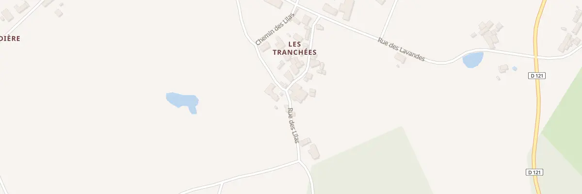 Plan du 1 Rue Lilas aux Forges