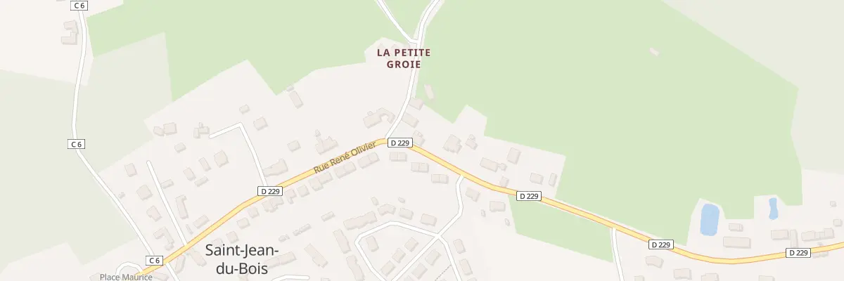 Plan du 15B Rue René Olivier à Saint-Jean-du-Bois