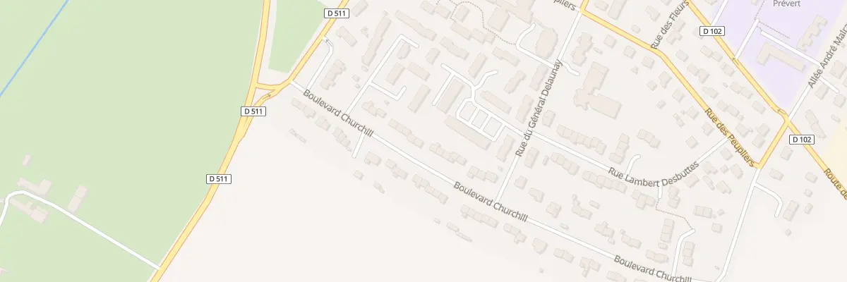 Plan du 15 Bd Churchill à Saint-Pierre-en-Auge