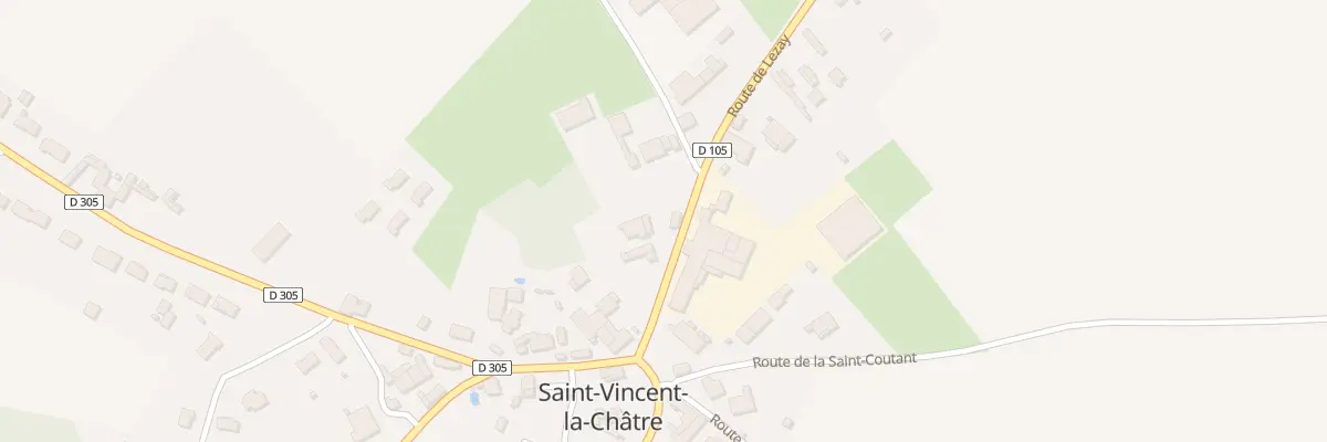 Plan du 45 Rte de Lezay à Saint-Vincent-la-Châtre