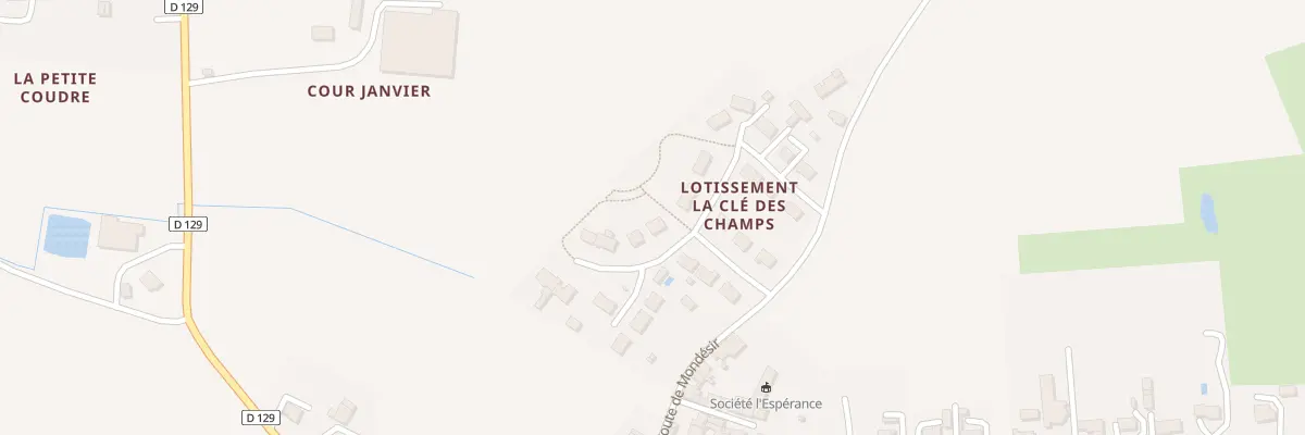 Plan du 7 Rue des Tournesols à Blou