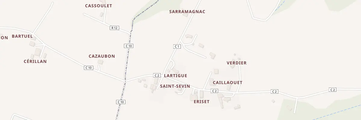 Plan du 5141 Au Capucin à Urgosse