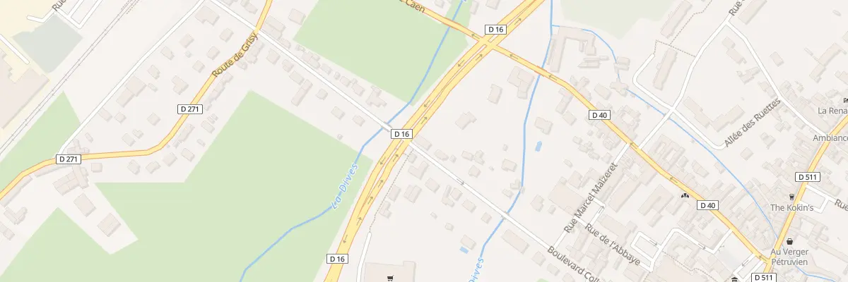 Plan du 23B Bd Collas à Saint-Pierre-en-Auge