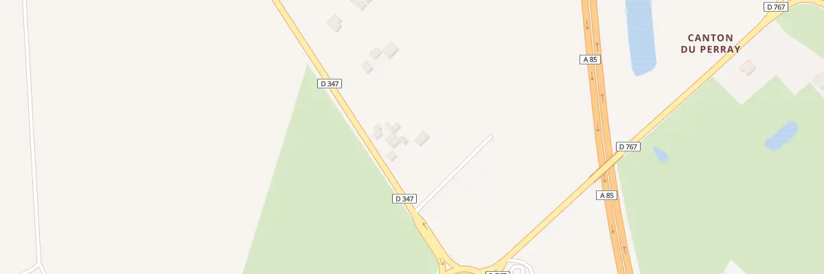Plan du 233 Rte de Saumur à Vivy