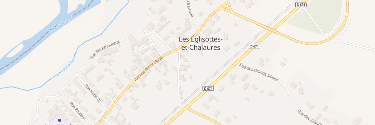 Plan du 17 Reyraud du Moulin aux Églisottes-et-Chalaures