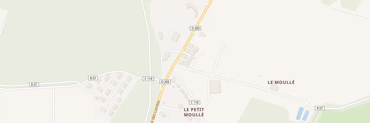 Plan du 482B Av des Landes à Cazaubon