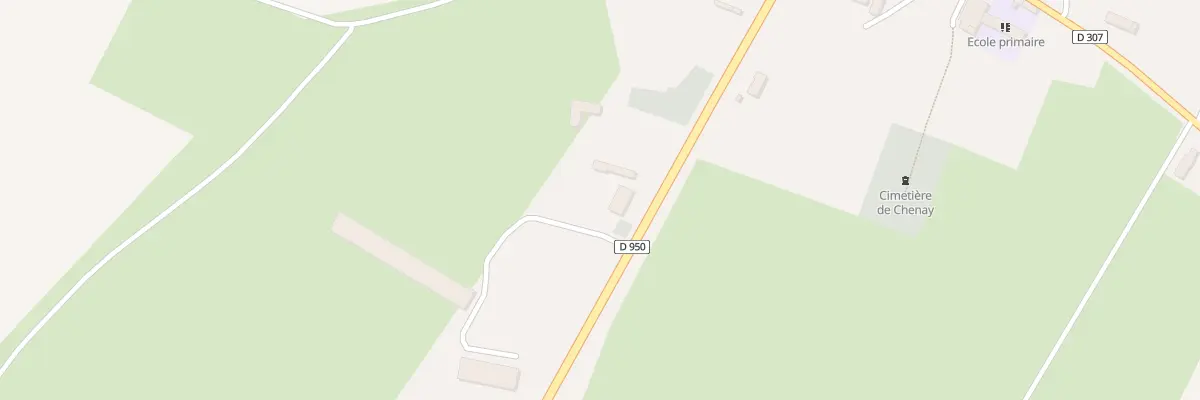 Plan du 2 Le Perrot à Chenay