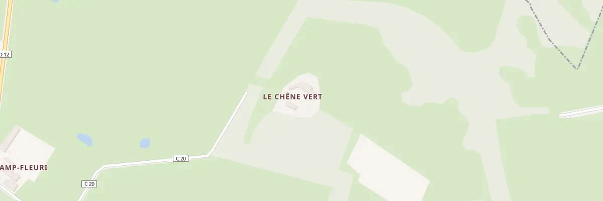 Plan du 5004 Le Chene Vert à Courcelles-la-Forêt