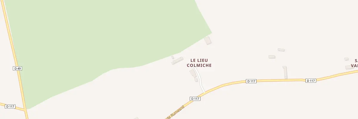 Plan du 80 Che des Planches à Hotot-en-Auge