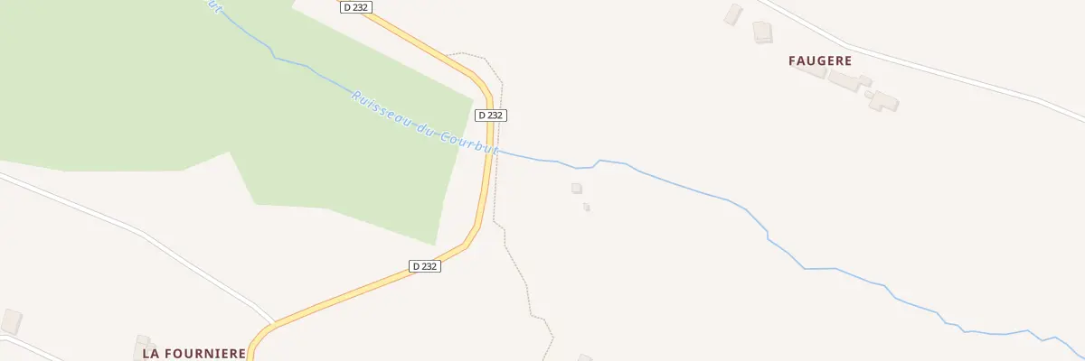 Plan du 1 Cotes de Seric à Ruch