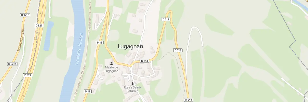 Plan du 7 Rte de Berbérust à Lugagnan
