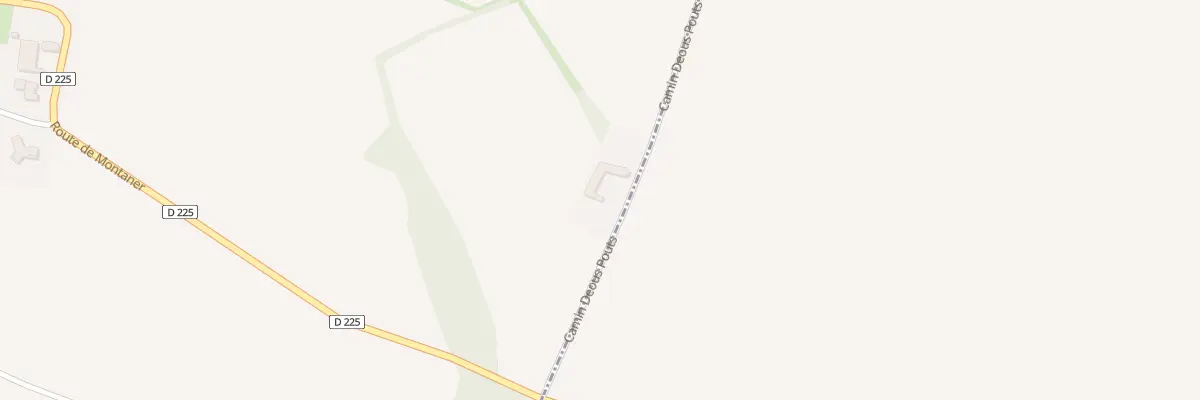 Plan du 199 Che de Rosou à Pontiacq-Viellepinte