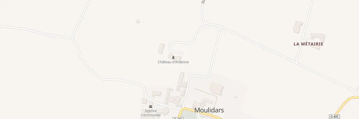 Plan du 5161 Le Bourg à Moulidars