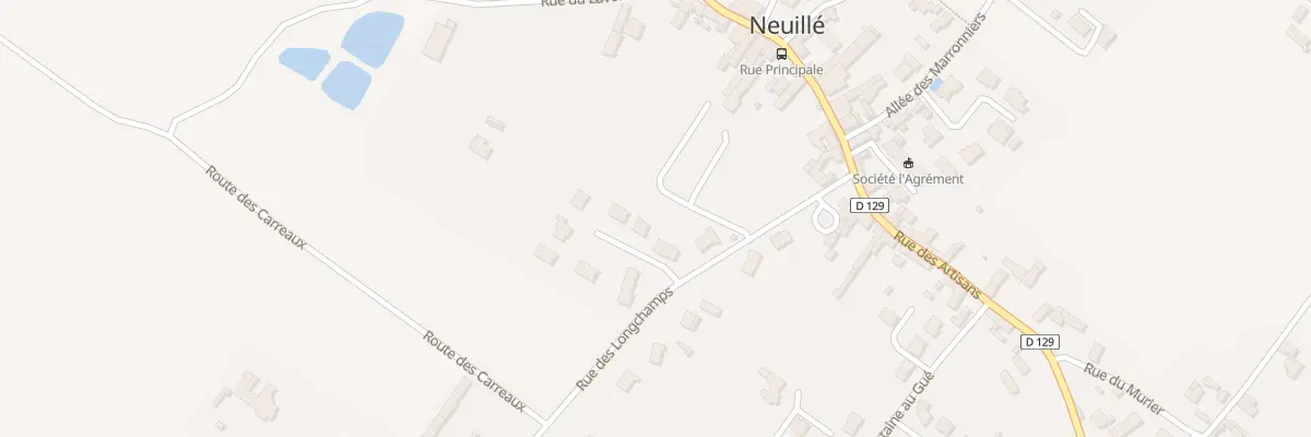 Plan du 7 La Châtelaine à Neuillé