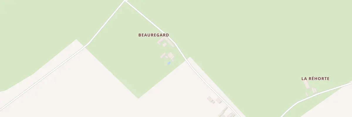 Plan du 5082 Beauregard à Chey