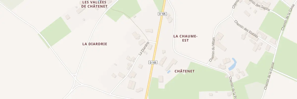 Plan du 1 La Diardrie à Saint-Vincent-la-Châtre