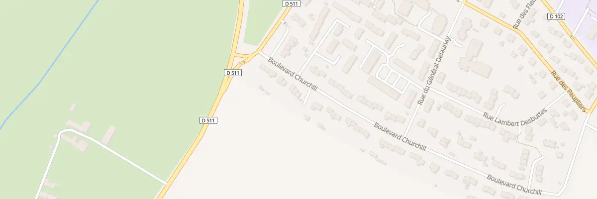 Plan du 16 Bd Churchill à Saint-Pierre-en-Auge