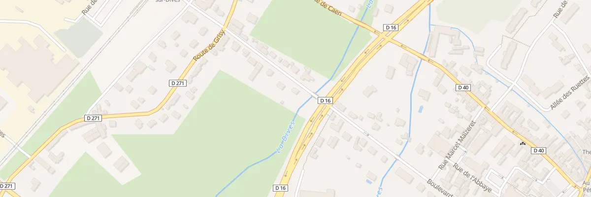 Plan du 34 Bd Collas à Saint-Pierre-en-Auge