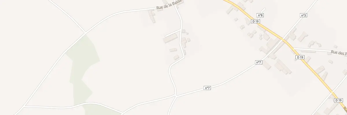 Plan du 7 Imp d’Ardouine à Ranton